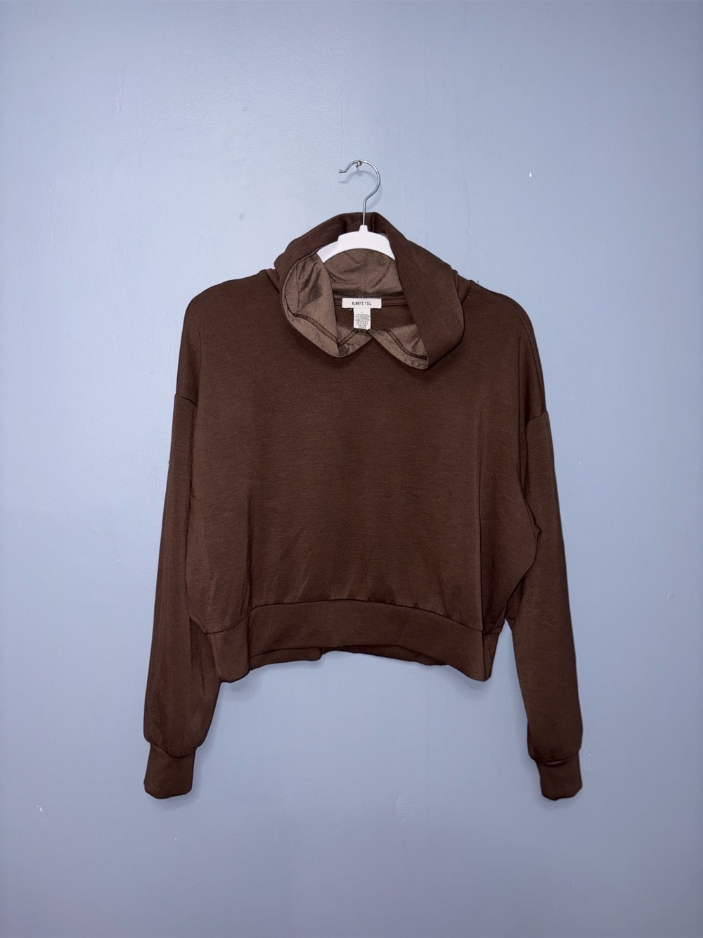 Always You | Brown Hoodie | Size Large